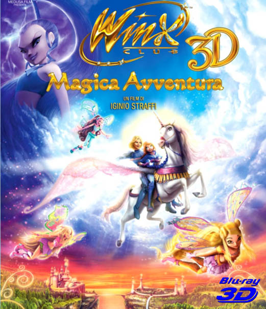 F009 - Winx Club: Magica Avventura 3D 50G (DTS-HD 5.1)  